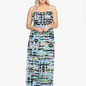 Torrid Tie Dye Chiffon dress